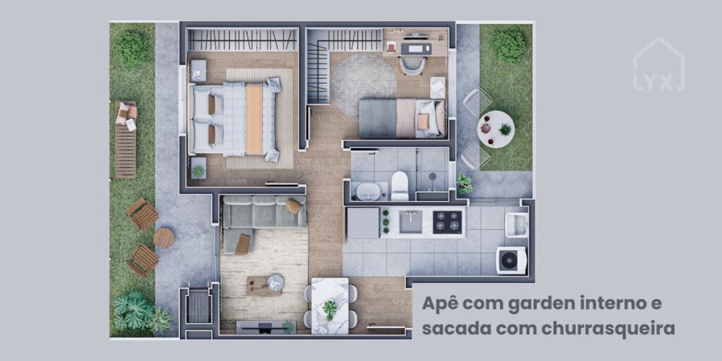Imóvel na planta